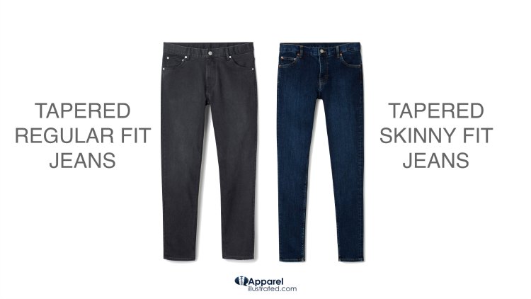 pinroll regular and skinny fit jeans comp 1
