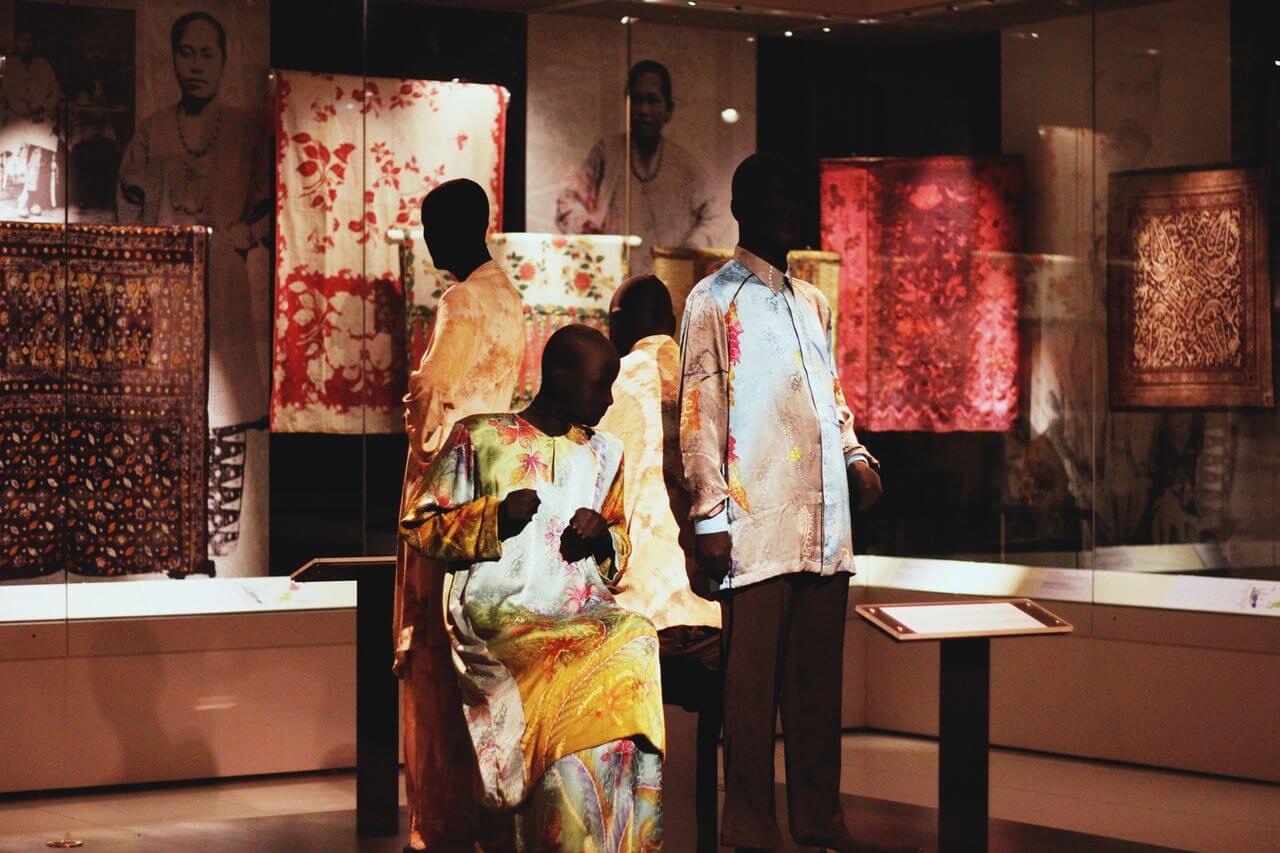 В национальном музее текстиля в Куала-Лумпура