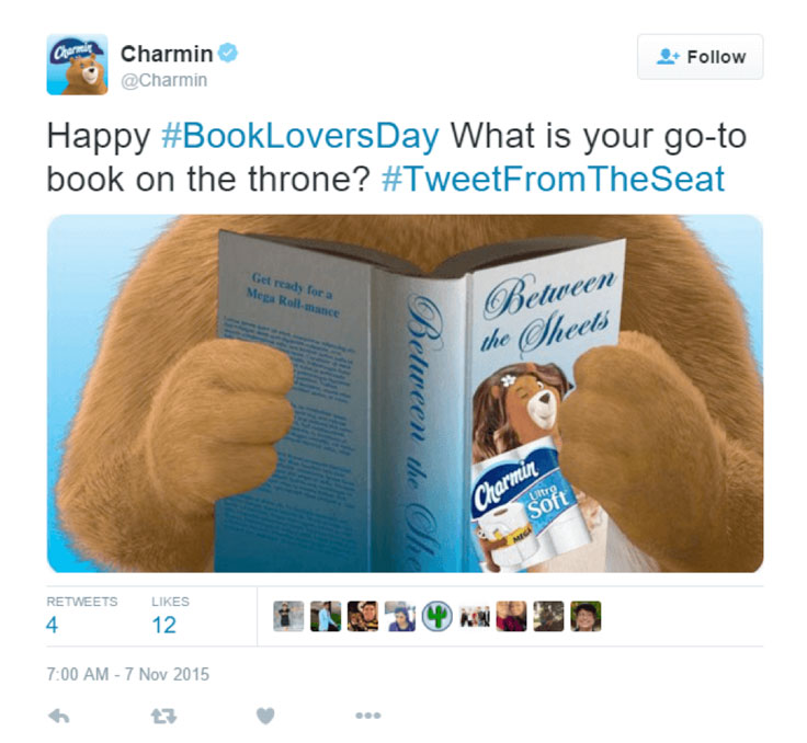 How to Use Hashtags: Charmin case study
