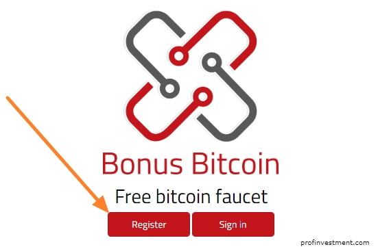 регитсрация на официальном сайте BonusBitcoin 