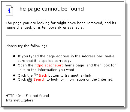 страница не найдена код 404