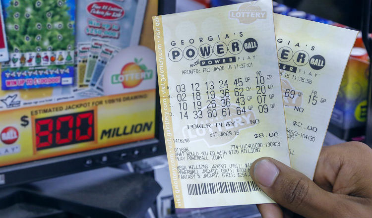 Билеты и размер джекпота американской лотереи Powerball