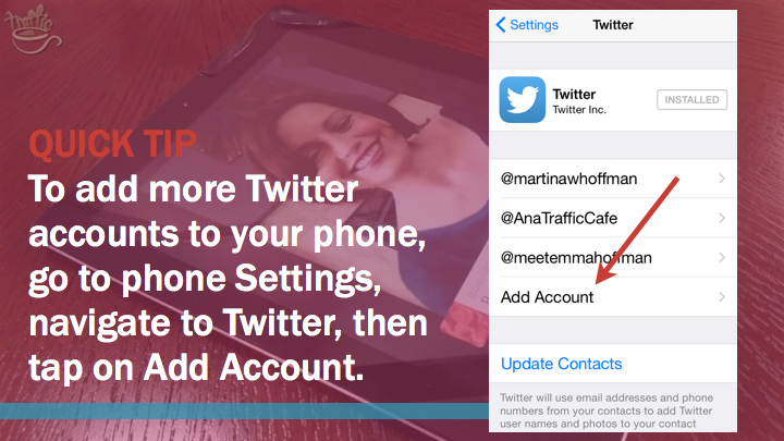 Periscope iOS tutorial: how to add Twitter accounts