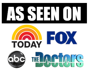 As seen on the Today Show, FOX, ABC and The Doctors
