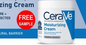 free cerave cream sample
