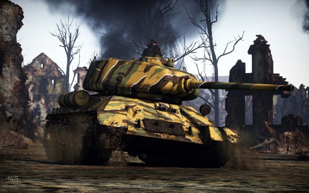 War Thunder camo tank
